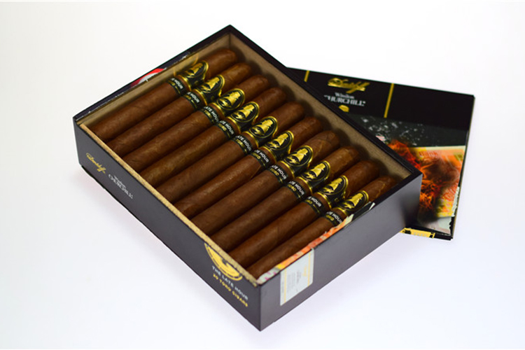 20支Davidoff Winston Churchill - The Late Hour Toro Cigars黑夜系列公牛