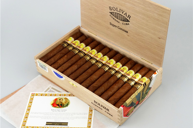 25支Bolívar Super Coronas 2014 - Edición Limitada 超级皇冠