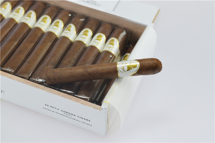 20支Davidoff Winston CHURCHILL Petit Corona Cigars温斯顿小皇冠